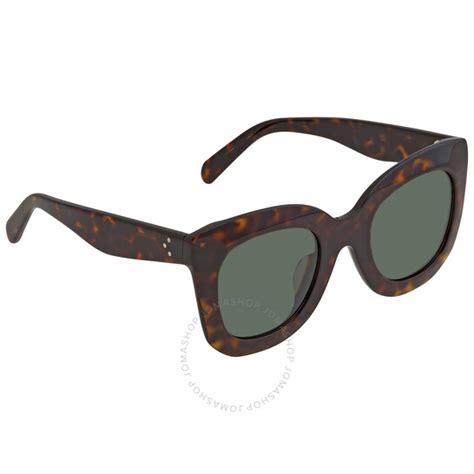 celine 40005|Celine Green Butterfly Ladies Sunglasses CL40005F .